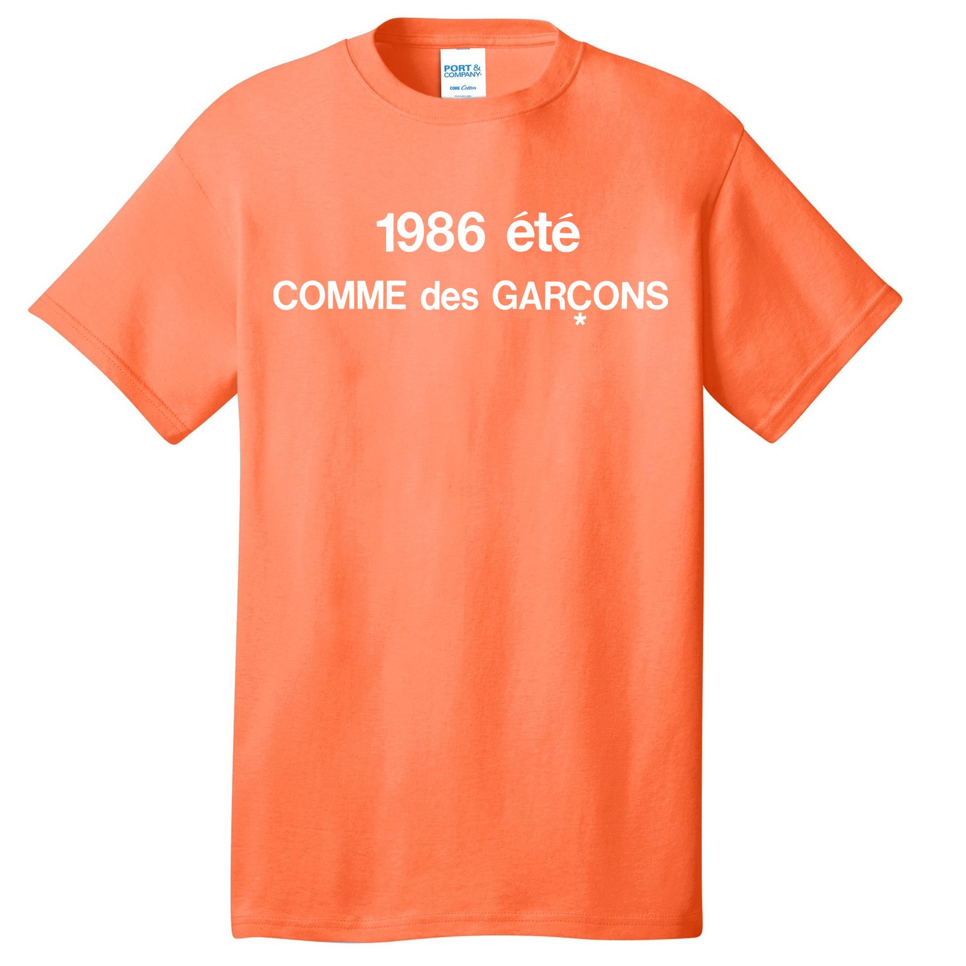 1986 éTé Comme Des Garcons T-Shirt | TeeShirtPalace